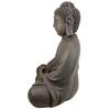 Design Toscano Meditative Buddha of the Grand Temple: Dark Stone, Medium AL1614